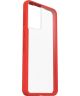 OtterBox React Samsung Galaxy S21 Plus Hoesje Transparant Rood