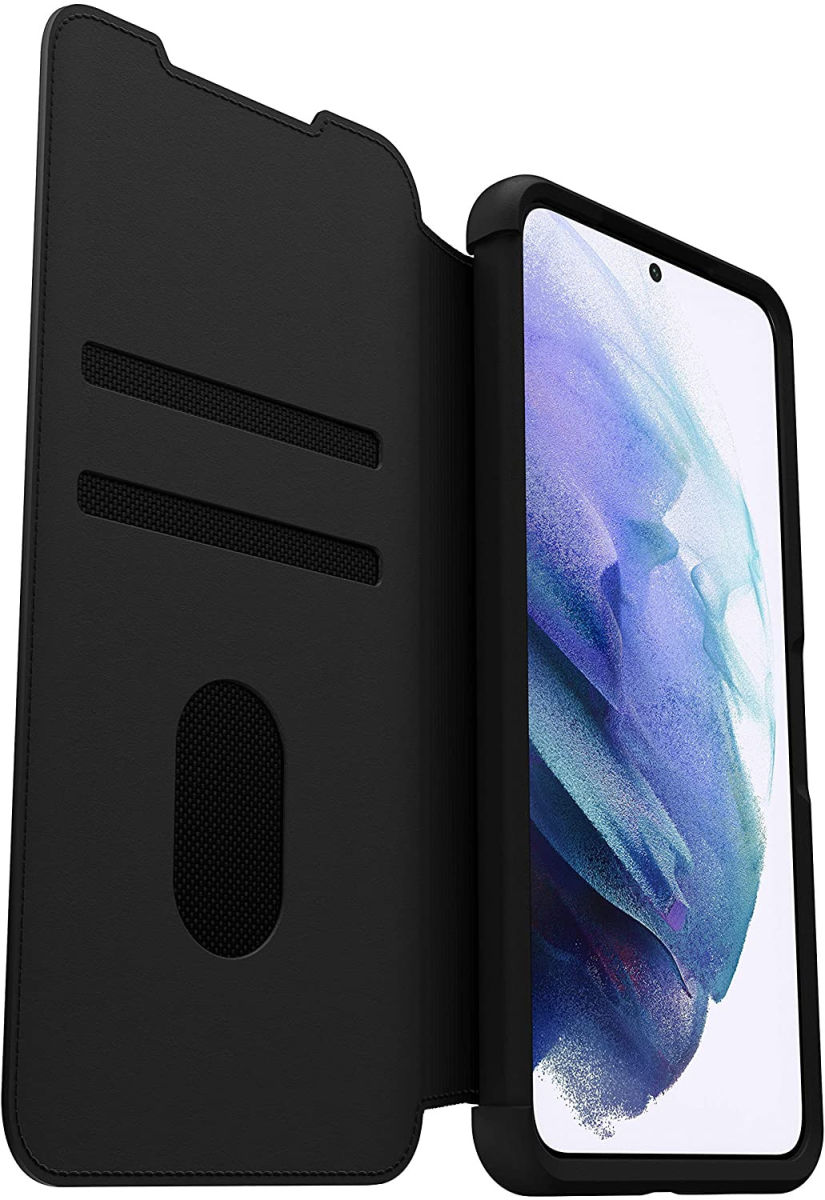 Otterbox Strada Serie Samsung Galaxy S21 Plus Book Case Zwart afbeelding 1