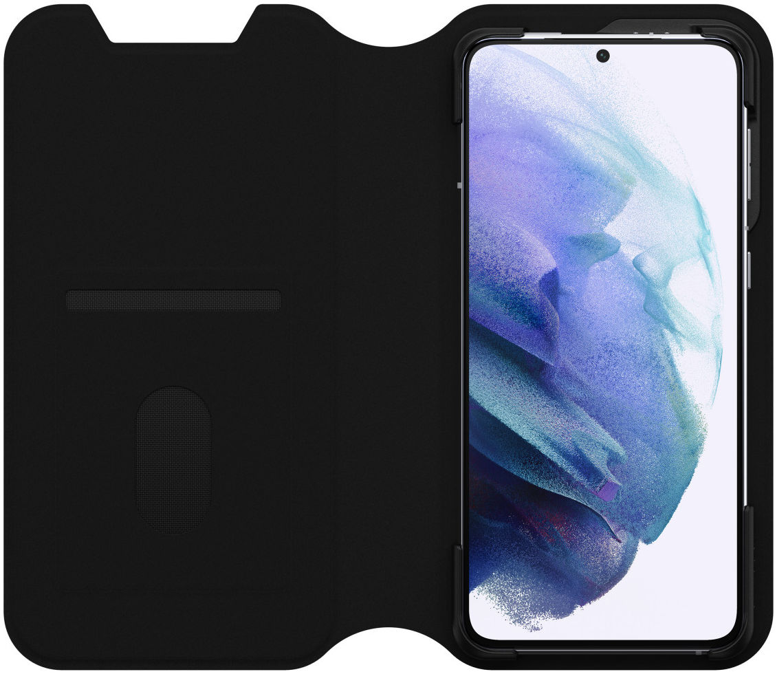 Otterbox Strada Via Serie Samsung Galaxy S21 Plus Book Case Zwart afbeelding 1