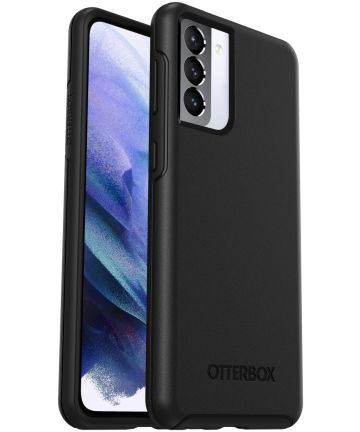 OtterBox Symmetry Series Samsung Galaxy S21 Plus Hoesje Zwart Hoesjes