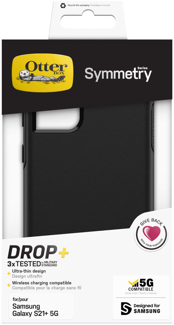 OtterBox Symmetry Series Samsung Galaxy S21 Plus Hoesje Zwart afbeelding 10