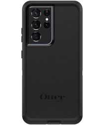 OtterBox Defender Series Samsung Galaxy S21 Ultra Hoesje Zwart