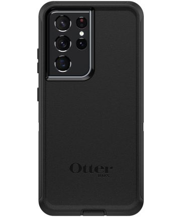 OtterBox Defender Series Samsung Galaxy S21 Ultra Hoesje Zwart Hoesjes