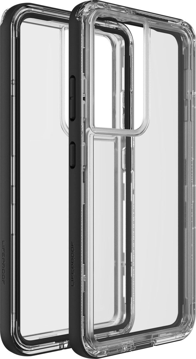 LifeProof Next Samsung Galaxy S21 Ultra Hoesje Transparant/Zwart afbeelding 4
