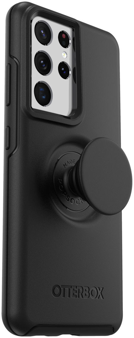 OtterBox Otter + Pop Symmetry Samsung Galaxy S21 Ultra Hoesje Zwart afbeelding 2