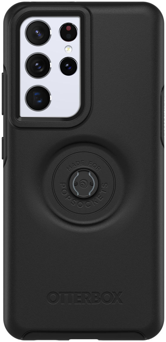 OtterBox Otter + Pop Symmetry Samsung Galaxy S21 Ultra Hoesje Zwart afbeelding 20
