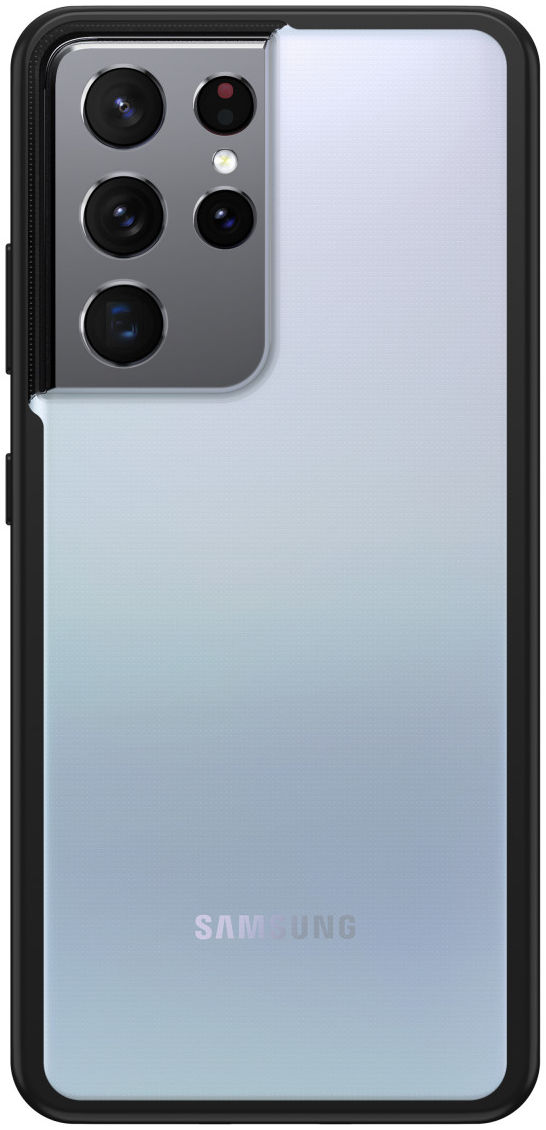 OtterBox React Samsung Galaxy S21 Ultra Hoesje Transparant Zwart afbeelding 2
