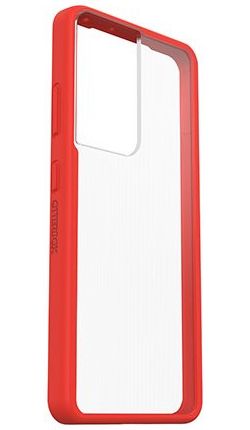 OtterBox React Samsung Galaxy S21 Ultra Hoesje Transparant Rood afbeelding 8