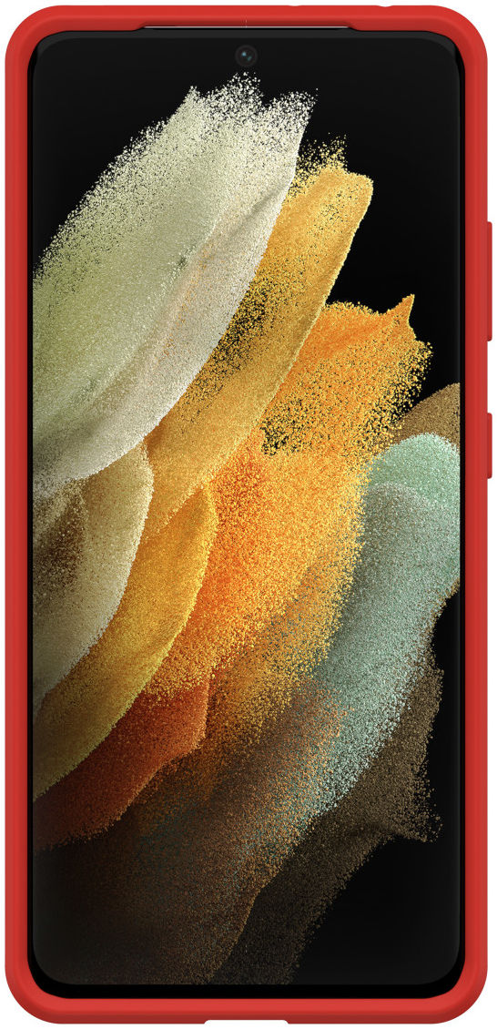 OtterBox React Samsung Galaxy S21 Ultra Hoesje Transparant Rood afbeelding 5
