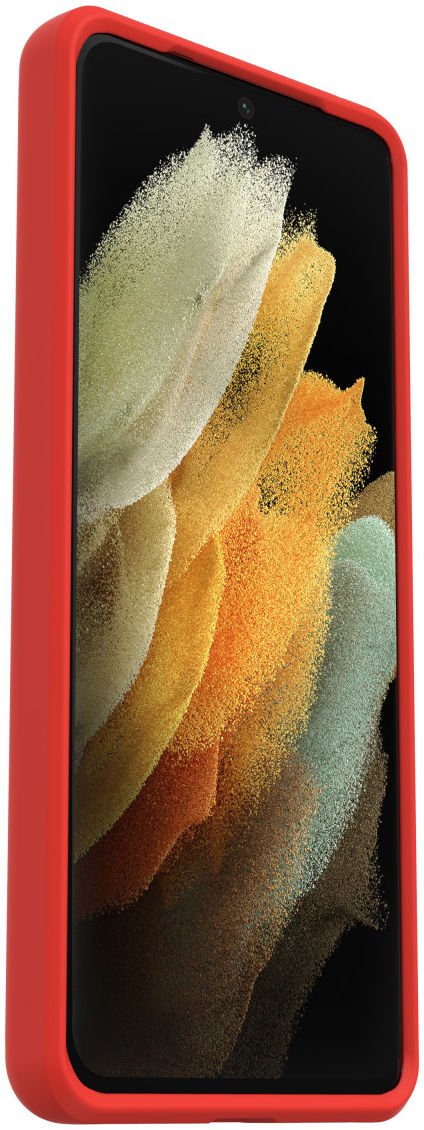 OtterBox React Samsung Galaxy S21 Ultra Hoesje Transparant Rood afbeelding 6