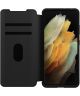 Otterbox Strada Serie Samsung Galaxy S21 Ultra Book Case Zwart