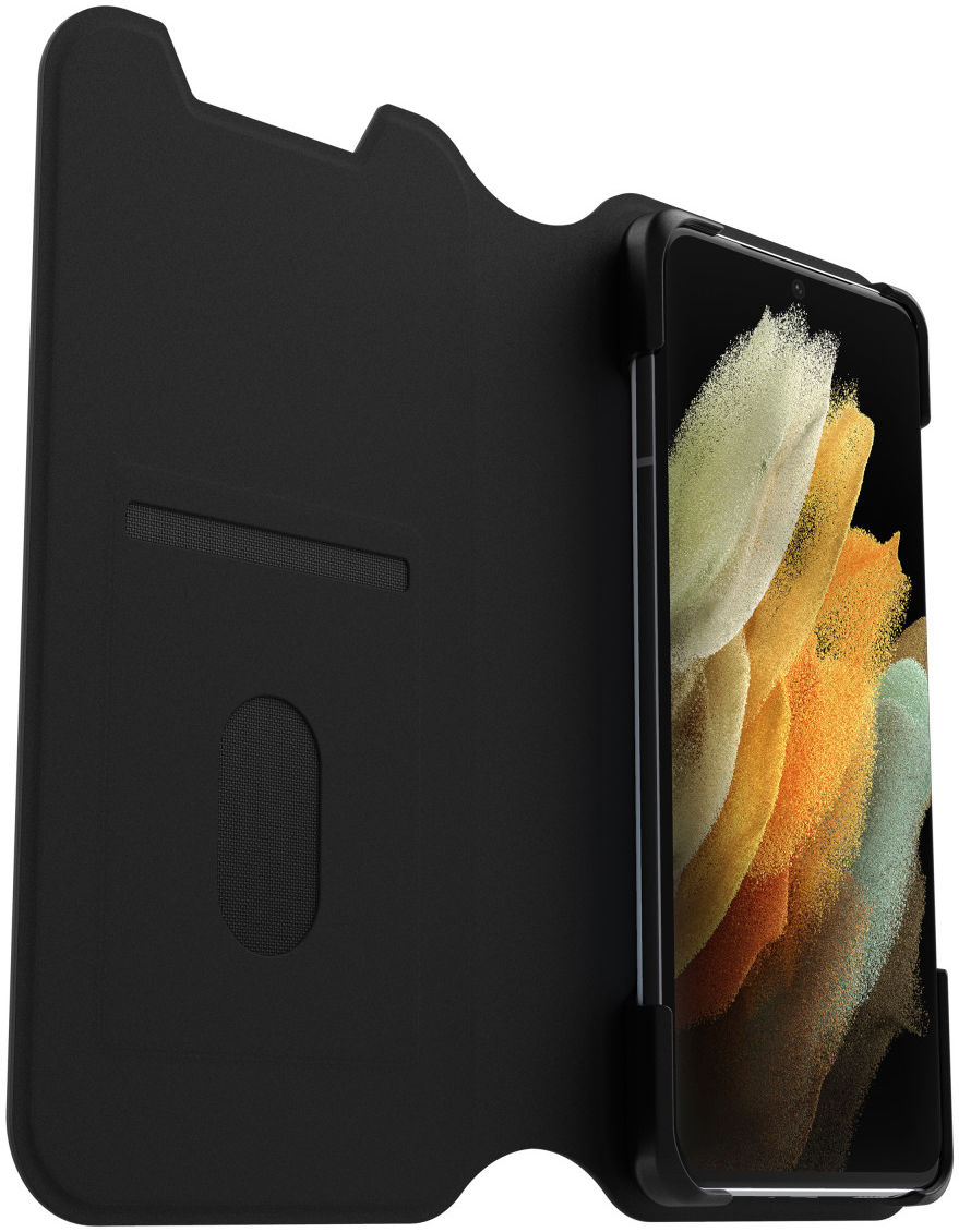 Otterbox Strada Via Serie Samsung Galaxy S21 Ultra Book Case Zwart afbeelding 4