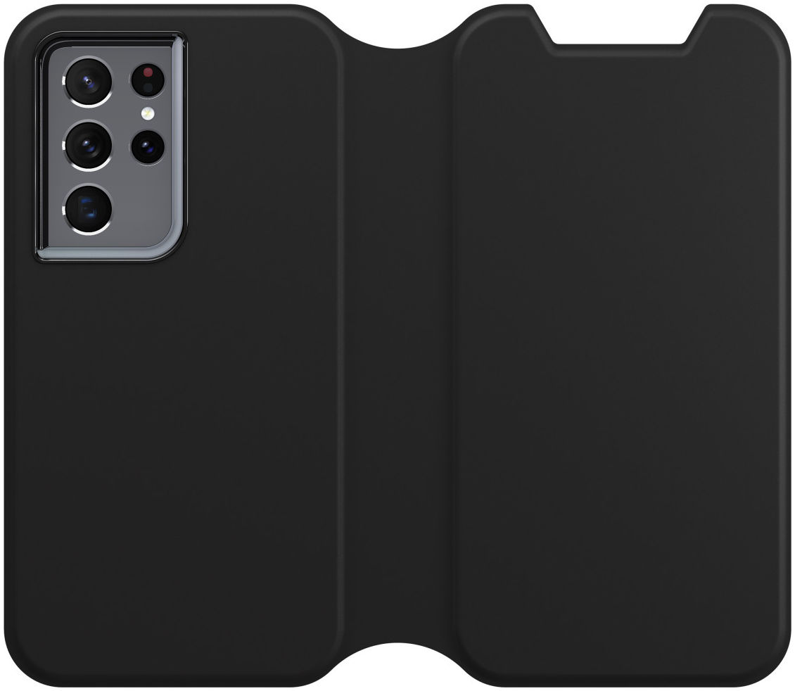 Otterbox Strada Via Serie Samsung Galaxy S21 Ultra Book Case Zwart afbeelding 2