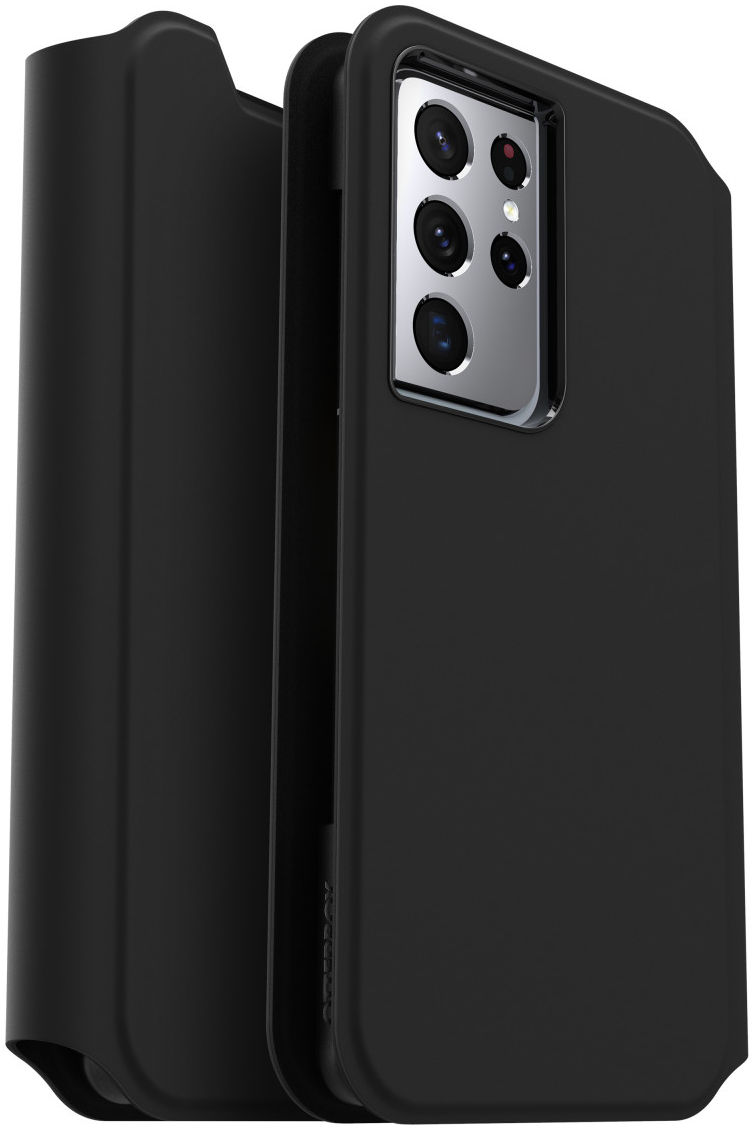 Otterbox Strada Via Serie Samsung Galaxy S21 Ultra Book Case Zwart afbeelding 3