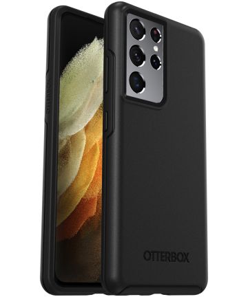 OtterBox Symmetry Series Samsung Galaxy S21 Ultra Hoesje Zwart Hoesjes