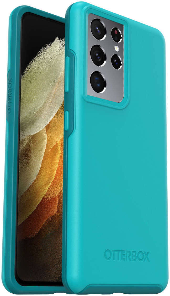 OtterBox Symmetry Series Samsung Galaxy S21 Ultra Hoesje Blauw afbeelding 1