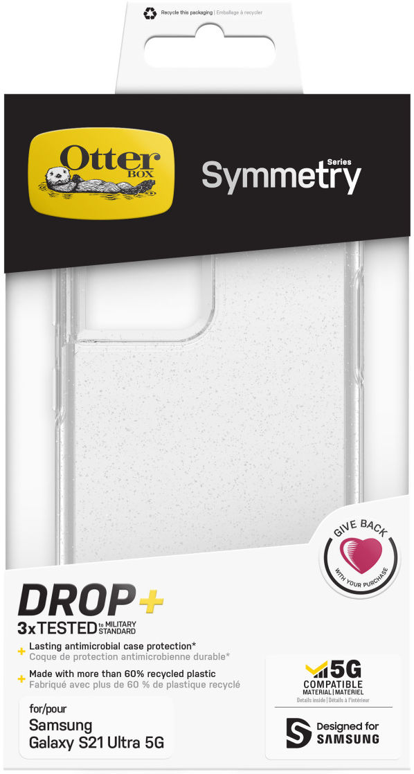 OtterBox Symmetry Samsung Galaxy S21 Ultra Hoesje Glitter afbeelding 13