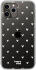 HappyCase iPhone 12 / 12 Pro Hoesje Flexibel TPU Hartjes Print afbeelding 10