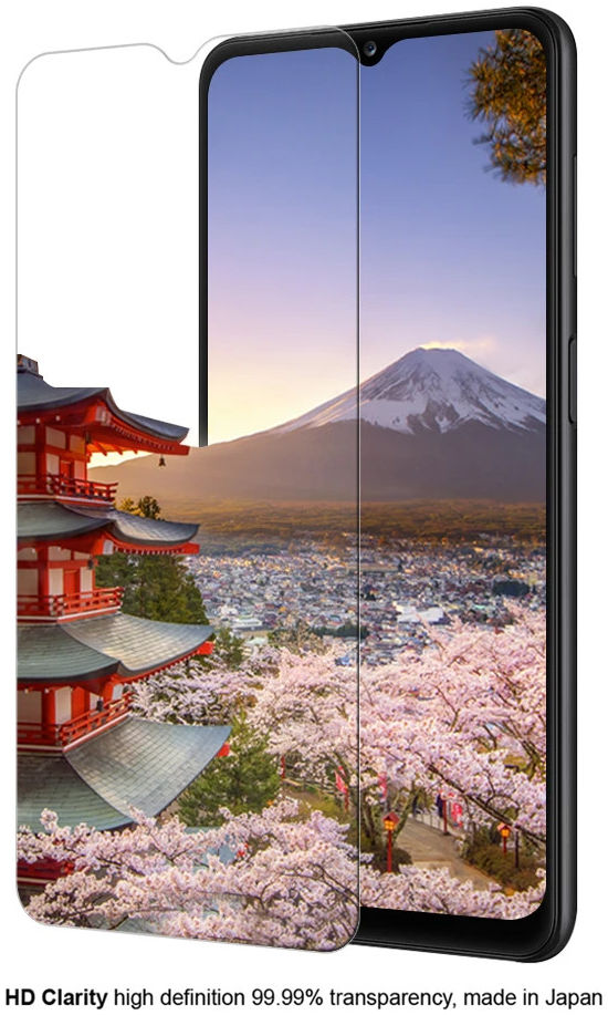 Eiger Samsung Galaxy A31/A32 4G Tempered Glass Case Friendly Plat afbeelding 4