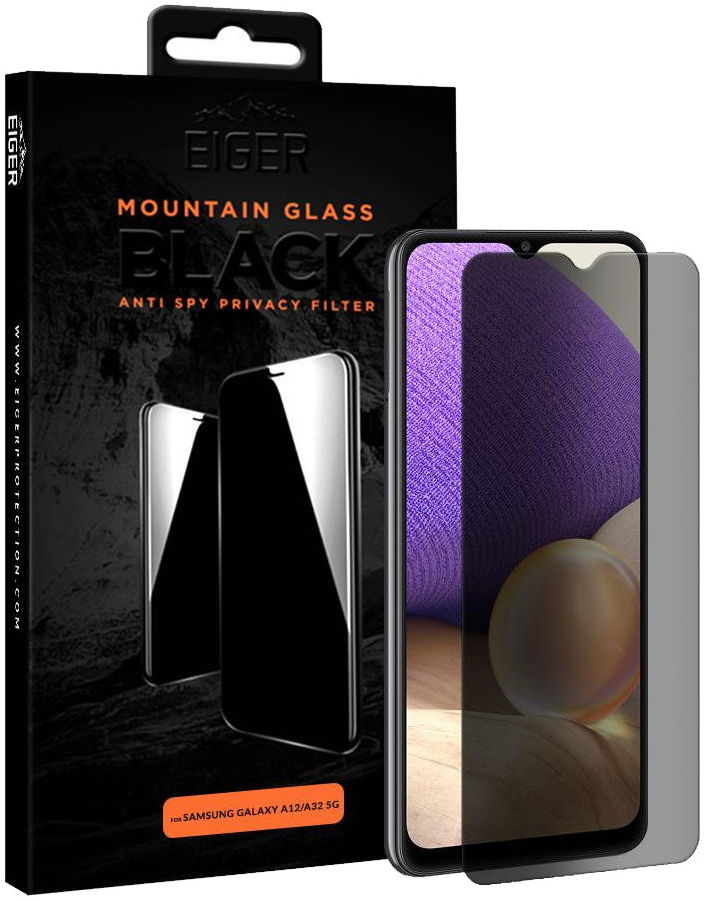 Eiger Samsung Galaxy A32 5G Privacy Glass Screen Protector afbeelding 1
