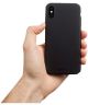 Nudient Thin Case V2 Apple iPhone X/XS Hoesje Back Cover Zwart