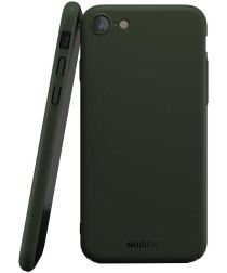 Nudient Thin Case V2 iPhone 7/8/SE (2020/2022) Hoesje Back Cover Groen