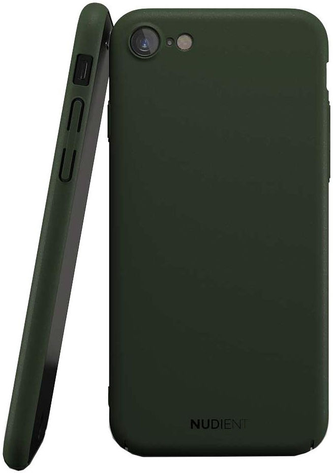 Nudient Thin Case V2 iPhone 7/8/SE (2020/2022) Hoesje Back Cover Groen afbeelding 1