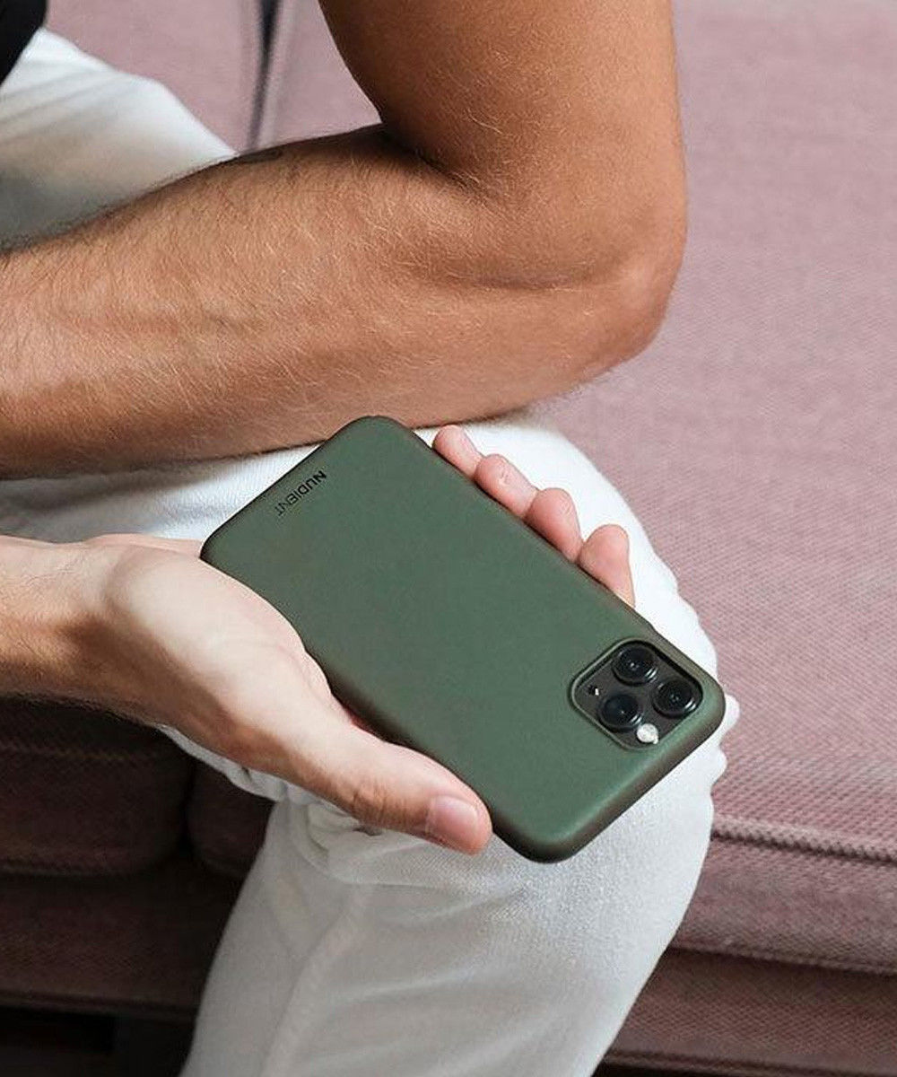 Nudient Thin Case V2 iPhone 7/8/SE (2020/2022) Hoesje Back Cover Groen afbeelding 6