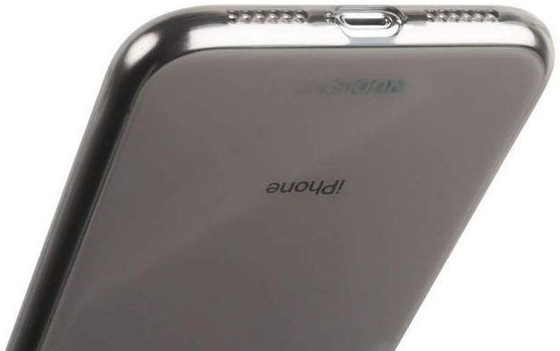 Nudient Glossy Thin Case iPhone 7/8/SE 2020/2022 Hoesje Clear Zwart afbeelding 5
