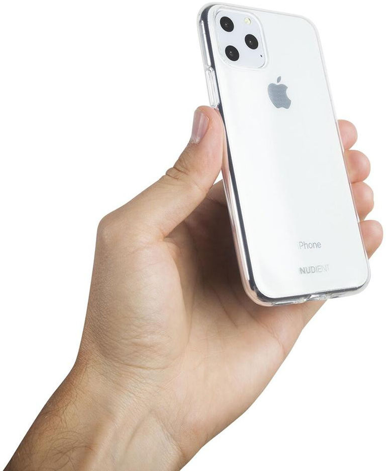 Nudient Glossy Thin Case iPhone 11 Pro Max Hoesje Transparant afbeelding 2