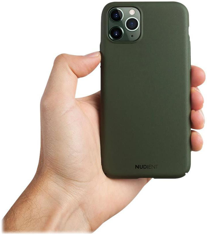 Nudient Thin Case V2 Apple iPhone 11 Pro Max Hoesje Back Cover Groen afbeelding 2