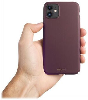 Nudient Thin Case V2 Apple iPhone 11 Hoesje Back Cover Rood afbeelding 2