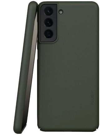 Nudient Thin Case V3 Samsung Galaxy S21 Hoesje Back Cover Groen Hoesjes