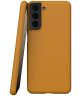 Nudient Thin Case V3 Samsung Galaxy S21 Hoesje Back Cover Geel
