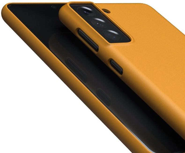 Nudient Thin Case V3 Samsung Galaxy S21 Hoesje Back Cover Geel afbeelding 4