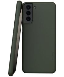 Nudient Thin Case V3 Samsung Galaxy S21 Plus Hoesje Back Cover Groen