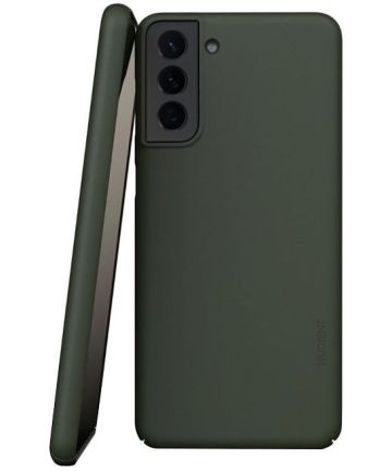 Nudient Thin Case V3 Samsung Galaxy S21 Plus Hoesje Back Cover Groen Hoesjes