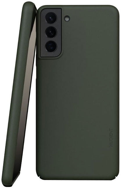 Nudient Thin Case V3 Samsung Galaxy S21 Plus Hoesje Back Cover Groen afbeelding 1