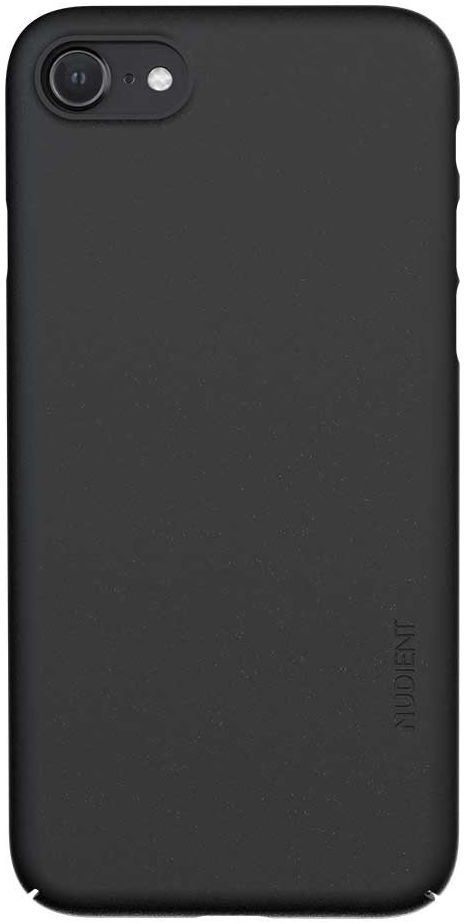 Nudient Thin Case V3 iPhone 7/8/SE(2020/2022) Hoesje Back Cover Zwart afbeelding 2