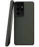 Nudient Thin Case V3 Samsung Galaxy S21 Ultra Hoesje Back Cover Groen
