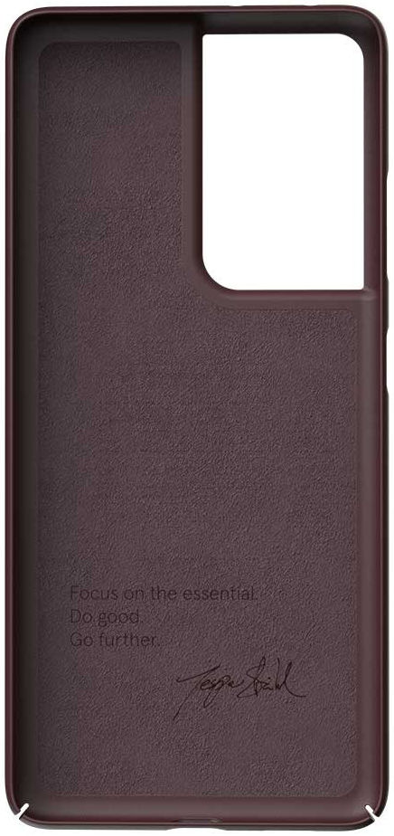 Nudient Thin Case V3 Samsung Galaxy S21 Ultra Hoesje Back Cover Rood afbeelding 7