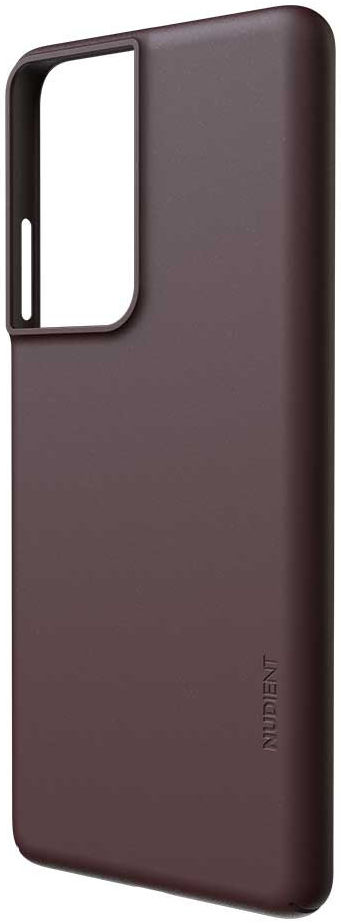 Nudient Thin Case V3 Samsung Galaxy S21 Ultra Hoesje Back Cover Rood afbeelding 8