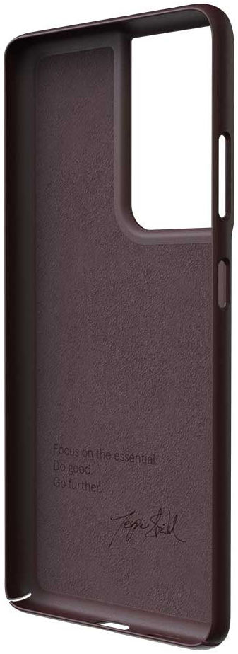 Nudient Thin Case V3 Samsung Galaxy S21 Ultra Hoesje Back Cover Rood afbeelding 9