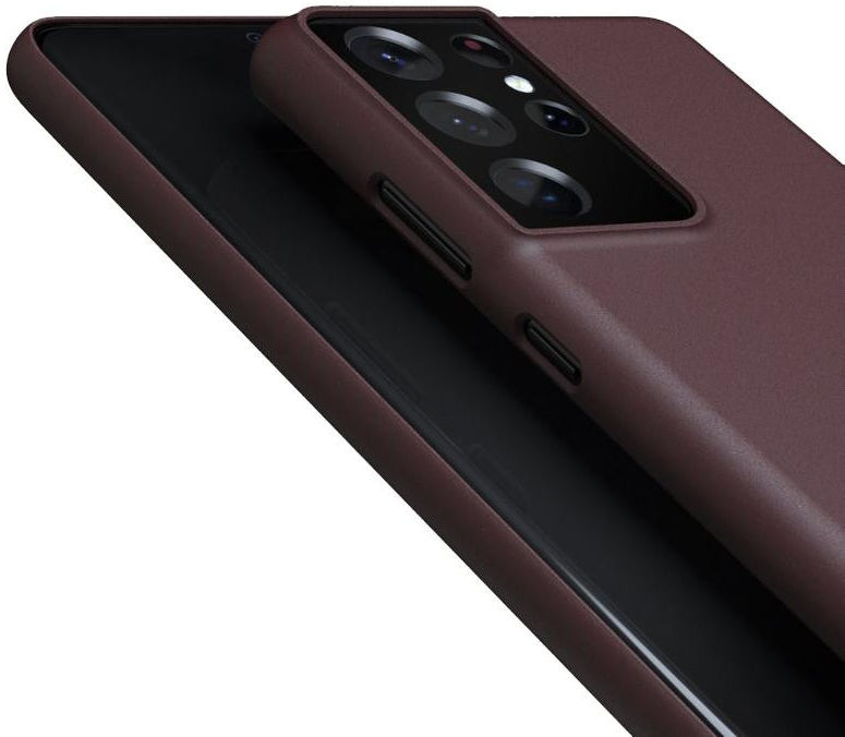 Nudient Thin Case V3 Samsung Galaxy S21 Ultra Hoesje Back Cover Rood afbeelding 4