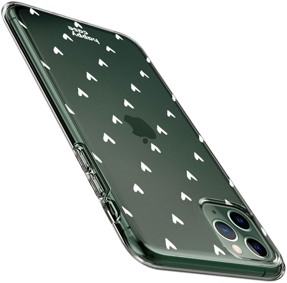 HappyCase iPhone 11 Pro Hoesje Flexibel TPU Hartjes Print afbeelding 7