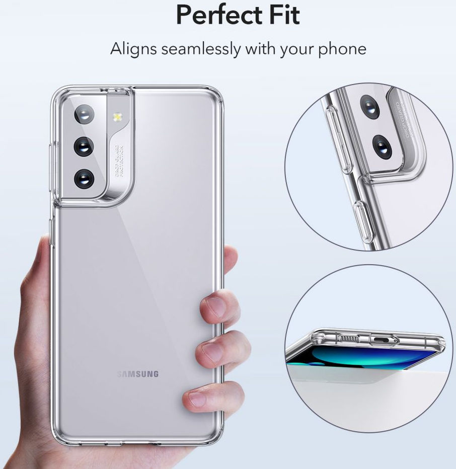 ESR Project Zero Case Samsung Galaxy S21 Hoesje Transparant afbeelding 6