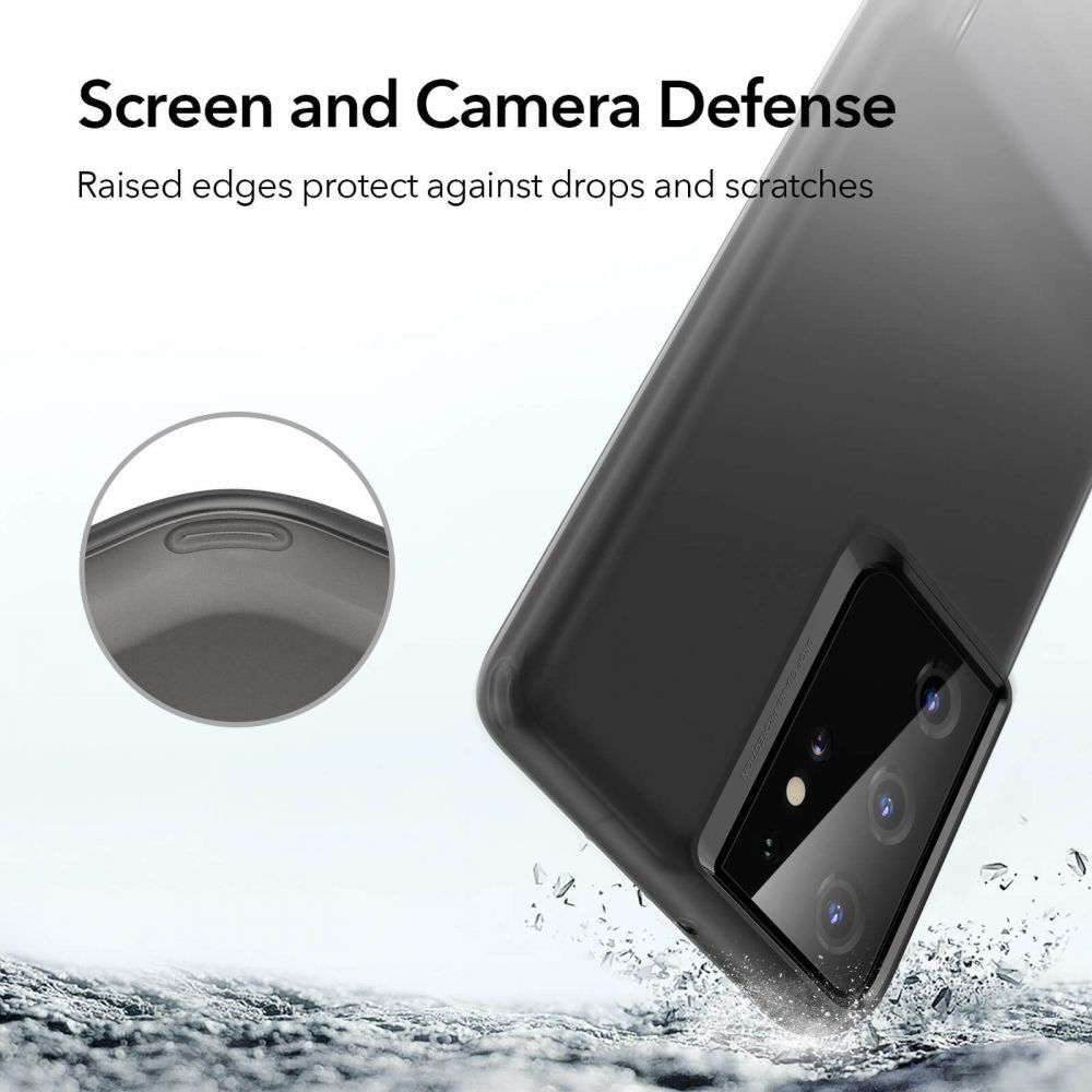 ESR Air Shield Boost Samsung S21 Ultra Hoesje Kickstand Transparant afbeelding 11