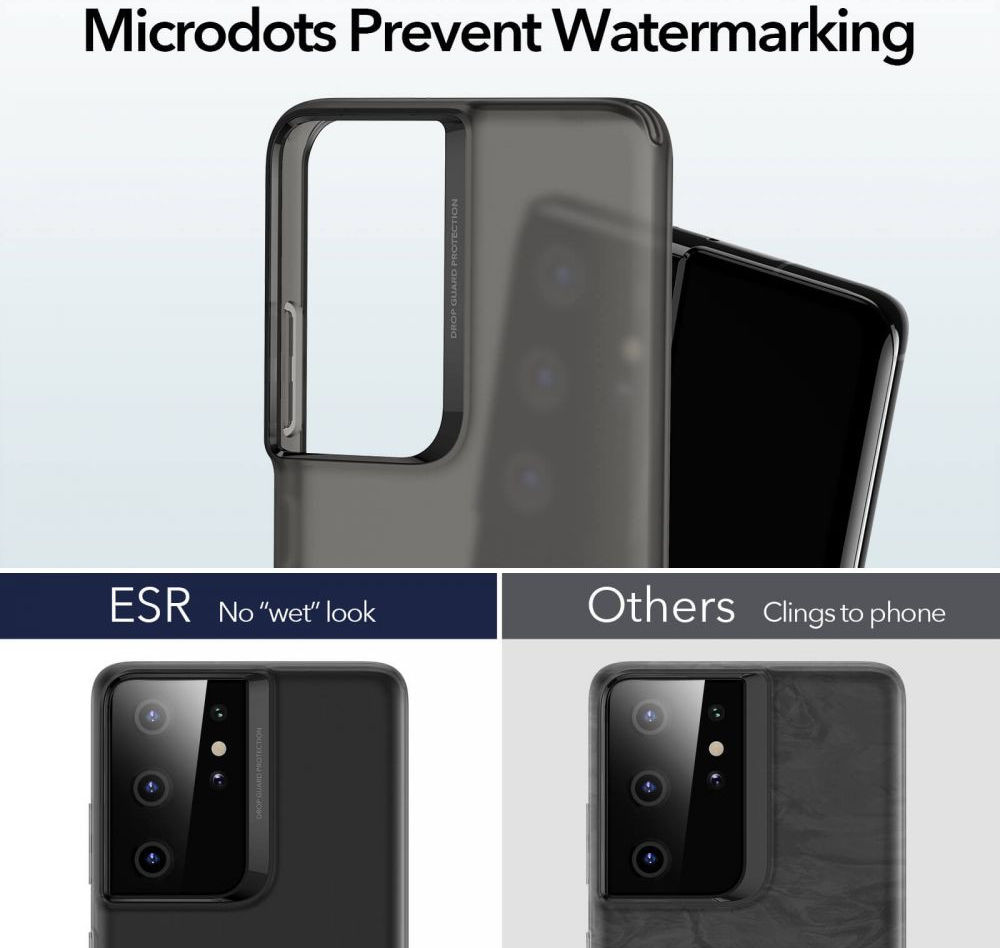 ESR Air Shield Boost Samsung S21 Ultra Hoesje Kickstand Transparant afbeelding 9