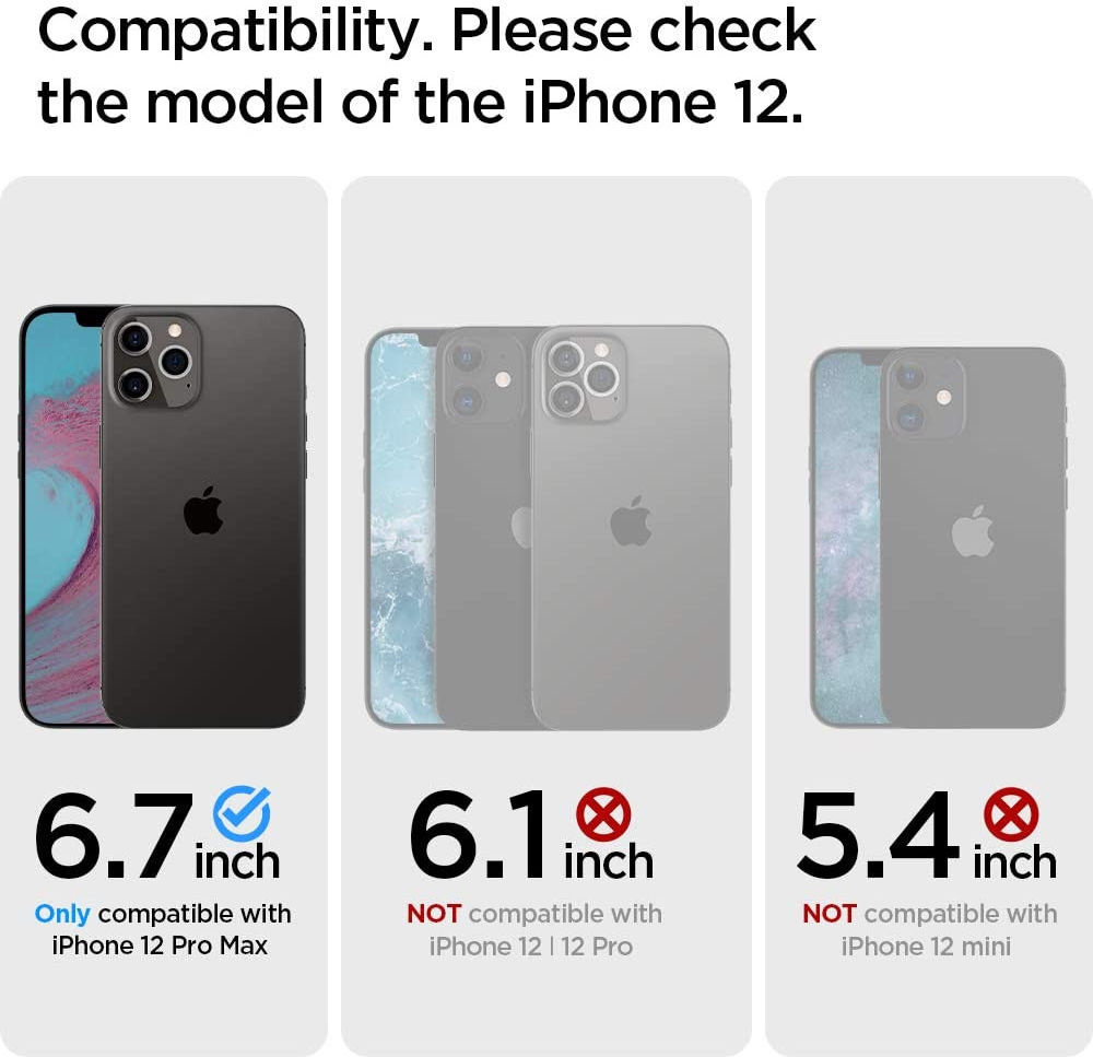 Spigen Ultra Hybrid iPhone 12/12 Pro Hoesje MagSafe Transparant/Wit afbeelding 15