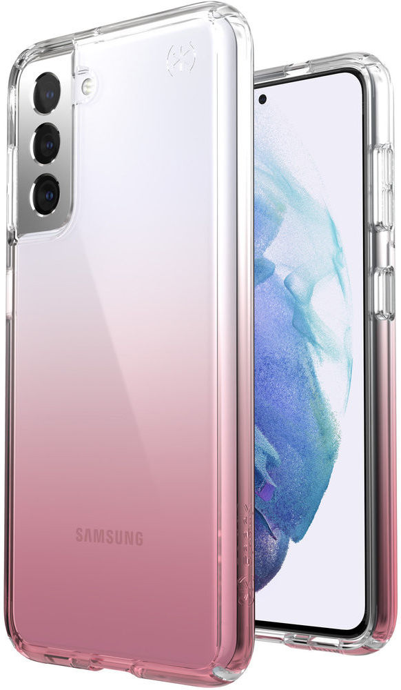 Speck Presidio Perfect Clear Samsung Galaxy S21 Hoesje Rose afbeelding 1